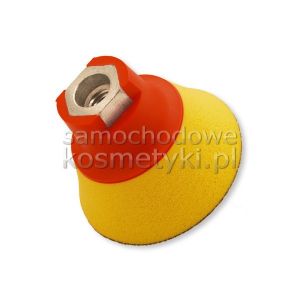 Flexipads Talerz Mocujączy 75mm z rzepem, gwint m14, SOFT-ŻÓŁTY