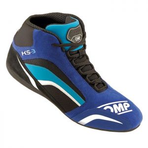Buty kartingowe OMP KS-3 - Niebiesko - czarny
