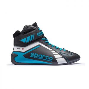 Buty kartingowe Sparco Scorpion KB-5 - Czarno / Niebieski