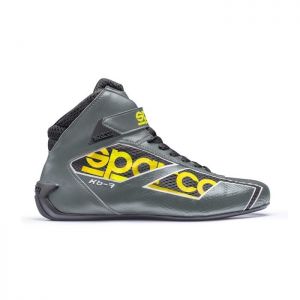 Buty kartingowe Sparco Shadow KB-7 - Szaro / żółty