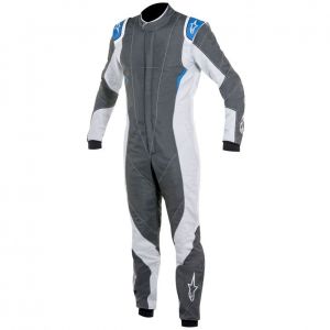 Kombinezon Alpinestars GP Pro - Szaro / Biało / Niebieski