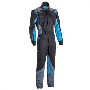 Kombinezon kartingowy Sparco KS-5 - Czarno-niebieski