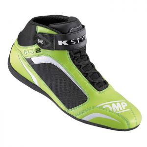 Buty kartingowe OMP KS-2 - Zielony