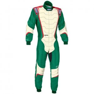 Kombinezon kartingowy Sparco X-LIGHT KX-8 - Biało / Zielony