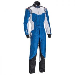 Kombinezon kartingowy Sparco KS-5 - Niebiesko-biały