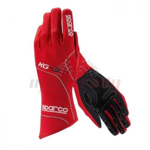 Rękawice kartingowe Sparco Blizzard KG-3 - Czerwony