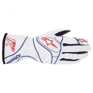 Rękawice kartingowe Alpinestars Tech 1-K - Biały