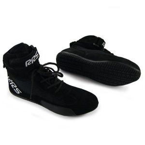 Buty zamszowe rajdowe / kartingowe RRS (bez FIA) - Czarny