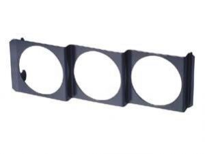Moduł montażowy wskaźnika 3x52mm - ramka radia