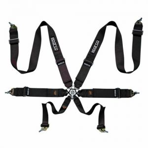 Pasy Sparco Racer 04827BM - Czarny