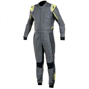 Kombinezon Alpinestars GP Tech - Szaro / żółty