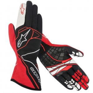 Rękawice Alpinestars Tech 1-Z - Czarno / Czerwony