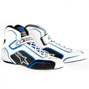 Buty Alpinestars Tech 1-T - Biało / Czarno / Niebieski