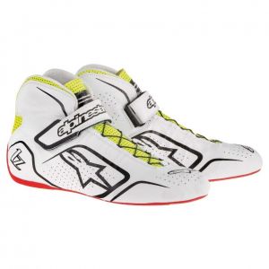 Buty Alpinestars Tech 1-Z - Biało / Czarno / Żółty