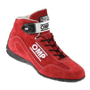 Buty OMP Co-driver FIA - Czerwony
