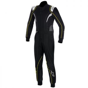 Kombinezon kartingowy Alpinestars KMX-5 - Czarno / biało / żółty