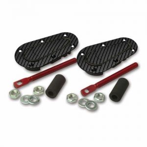 Zapinki maski AeroCatch Flush - Carbon