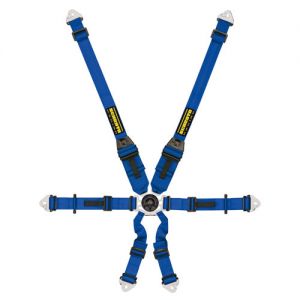 Pasy Schroth Profi II-6H SlipStop - Niebieski