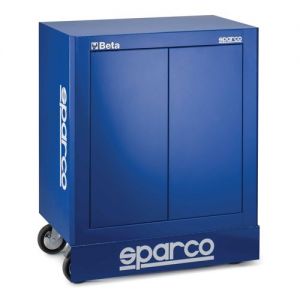 Szafka warsztatowa Sparco - dwudrzwiowa z półkami