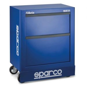 Szafka warsztatowa Sparco - z 2 szufladami