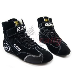 Buty zamszowe rajdowe RRS FIA - czarne