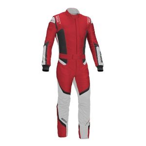 Kombinezon Sparco LUNARGRID RS-6 - Czerwono / Biały