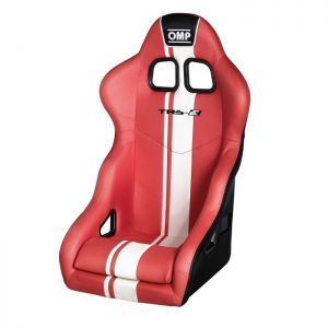 Fotel OMP TRS-E PLUS - Czerwony