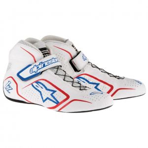 Buty Alpinestars Tech 1-Z - Biało / Czerwono / Niebieski