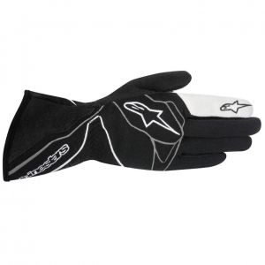 Rękawice Alpinestars Tech 1-Z - Czarno / biały