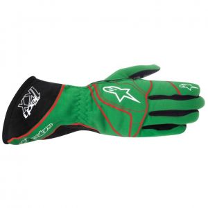 Rękawice kartingowe Alpinestars Tech 1-KX - Zielony