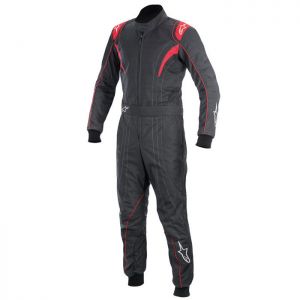 Kombinezon kartingowy Alpinestars KMX-5 dla dzieci - Antracyt / Czerwony