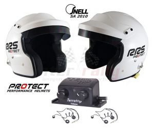 Kaski RRS PROTECT JET + interkom TerraTrip clubman