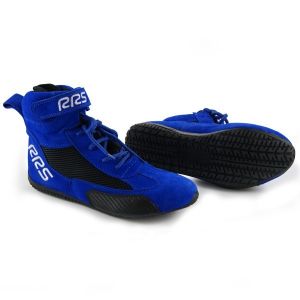 Buty zamszowe rajdowe / kartingowe RRS (bez FIA) - Niebieski