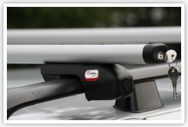 Bagażnik na relingi Amos NOWY AL 1.6 - Aluminiowa