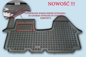 Dywaniki gumowe NISSAN PRIMASTAR I od 2001