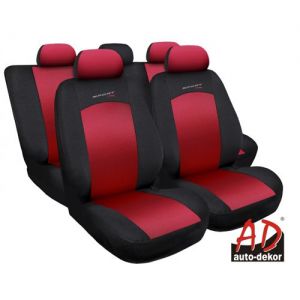 Pokrowce samochodowe Sport Line Czerwone + DOSTAWA 24H // ODBIÓR OSOBISTY WARSZAWA ul. Grochowska 17