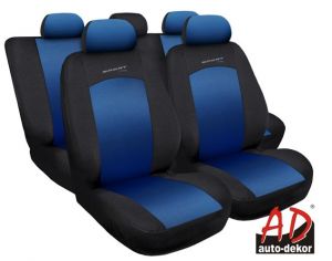 Pokrowce samochodowe Sport Line Niebieskie + DOSTAWA 24H // ODBIÓR OSOBISTY WARSZAWA ul. Grochowska