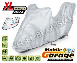 Pokrowiec na motor z boksem XL