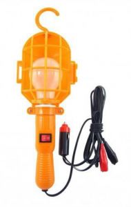 Lampa warsztatowa do gniazda zapalniczka KLEMY 12V