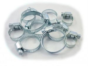 Opaski zaciskowe uniwersalne metalowe komplet 10szt.