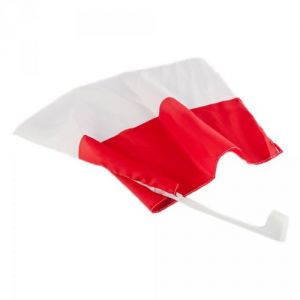 Flaga samochodowa POLSKA z mocowaniem + DOSTAWA 24H // ODBIÓR OSOBISTY ul. Grochowska 172, ul. Modli