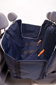 Kardimata Anti Slip - granatowa mata dla psa z bokami i zamkiem - Granatowy