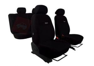 Pokrowce samochodowe ELEGANCE Czarne Citroen C4 I 2004-2010 - Czarny