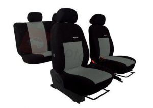 Pokrowce samochodowe ELEGANCE Szare Daewoo Lanos 1997-2004 - Szary