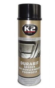 K2 Durabit do konserwacji podwozia 500 ml + DOSTAWA 24H // ODBIÓR OSOBISTY WARSZAWA ul. Grochowska 1
