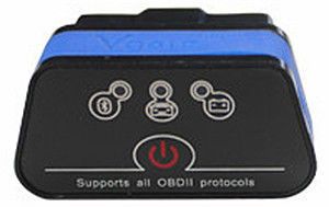 Interfejs iCar2 ELM327 OBDII OBD2 VGATE WIFI PL - CZARNO-NIEBIESKI + DARMOWA DOSTAWA // ODBIÓR OSOBI