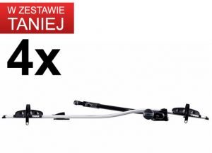ZESTAW PROMOCYJNY - 4x Thule ProRide 591 UCHWYT Rowerowy DARMOWA WYSYŁKA