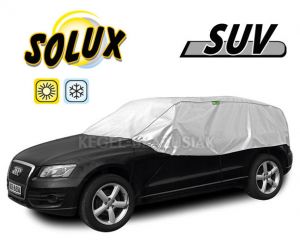 Pokrowiec ochronny na samochód Solux SUV + 24H DOSTAWA // ODBIÓR OSOBISTY WARSZAWA ul. Grochowska 17